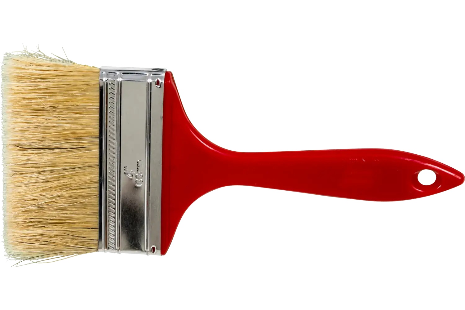 Picture of Pferd Wall Brush 4" Black Bristle Fill Green Plastic Handle